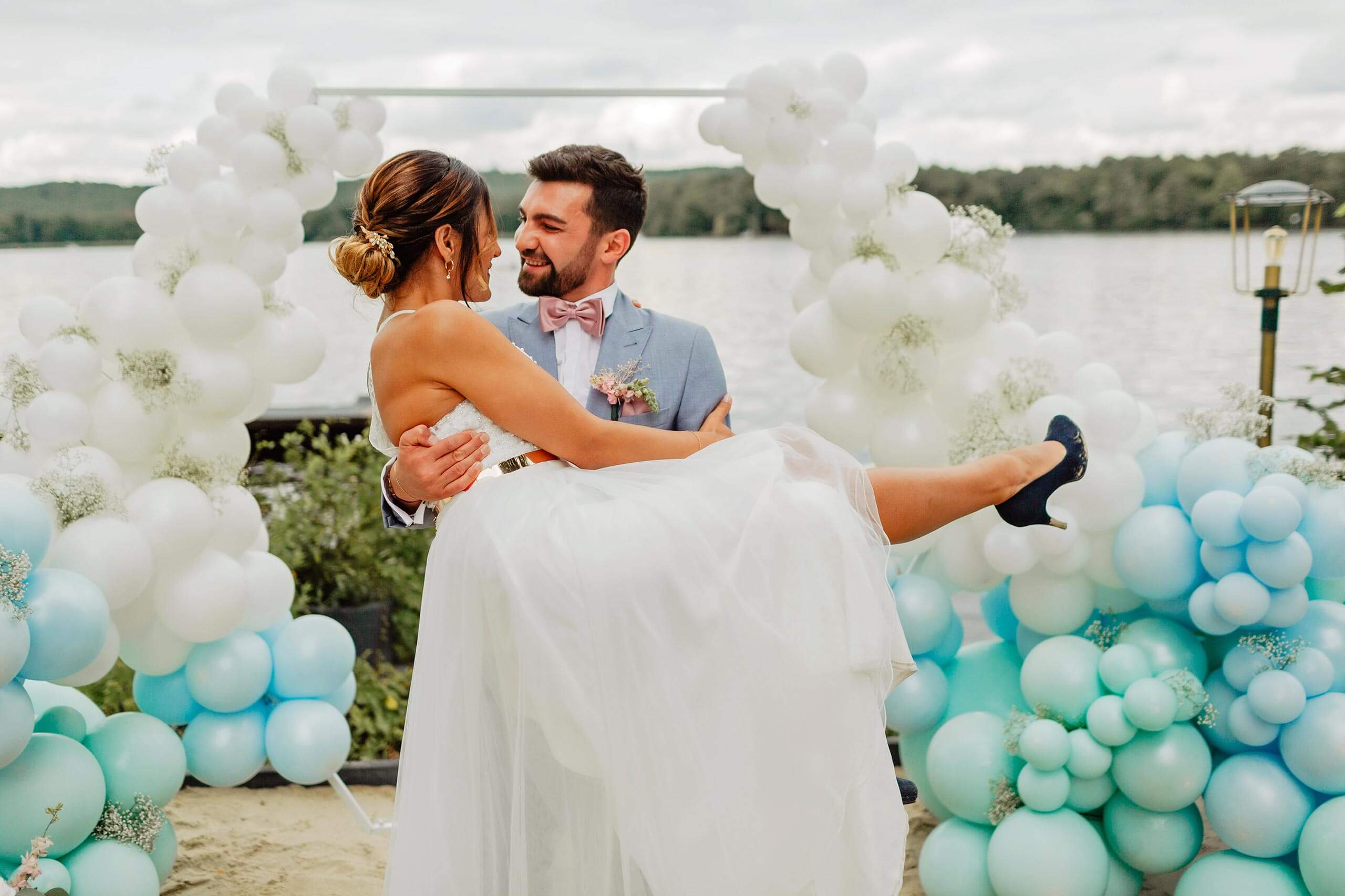 Ballondeko Hochzeit