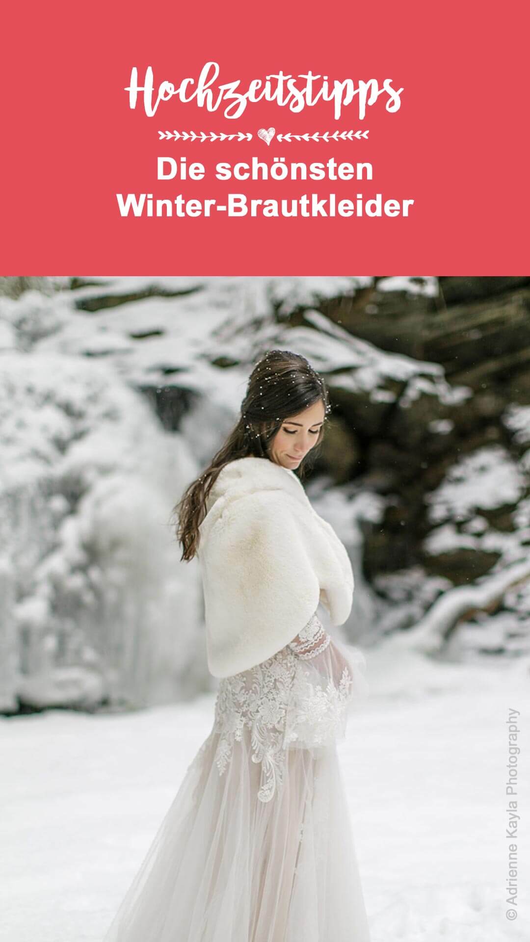 Brautkleider Winter