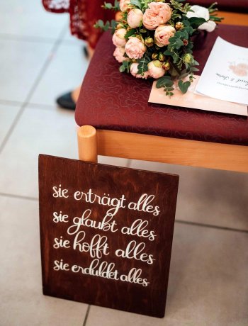 Christilicher Vers Hochzeit