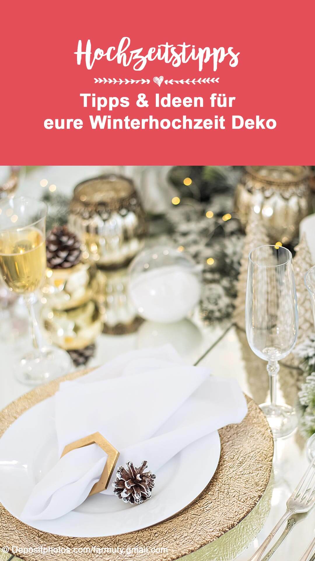 Deko Winter Hochzeit