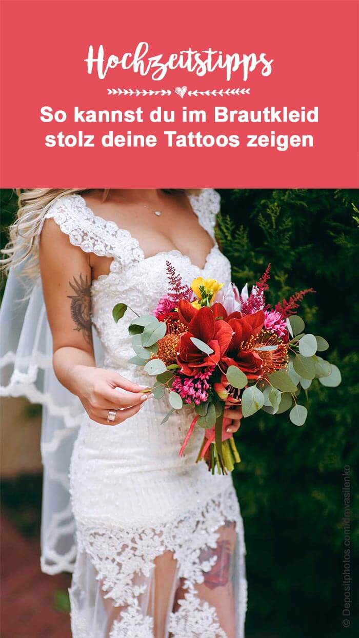 Im Brautkleid Mit Tattoo So Schon Sind Tatowierte Braute