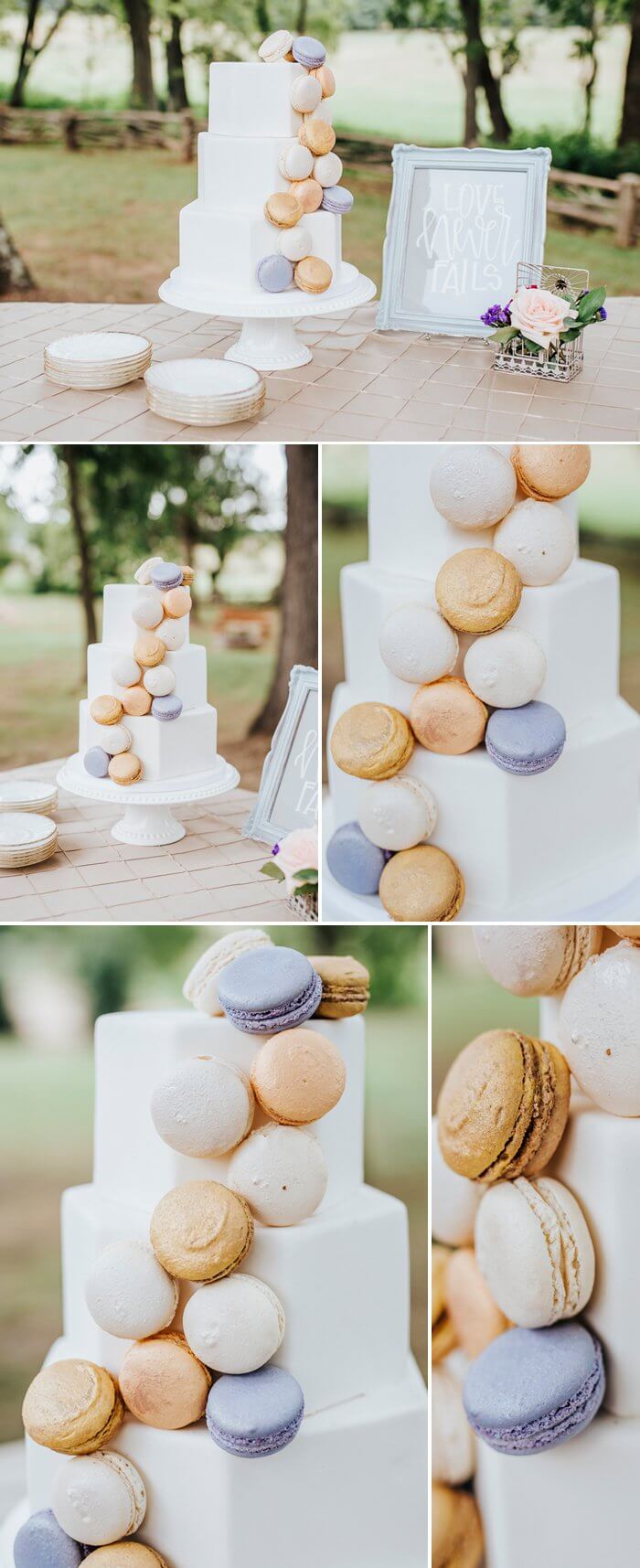 Macaron Hochzeitstorte