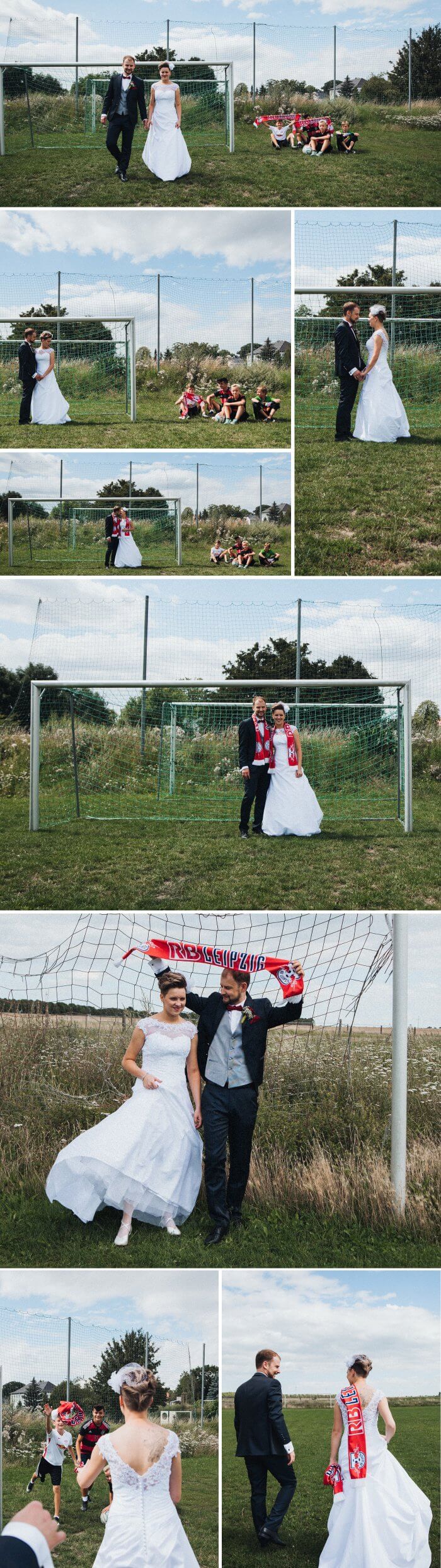 Fußball-Hochzeit