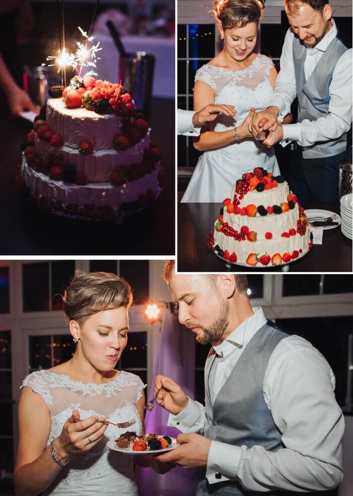 Fußball Hochzeit Torte