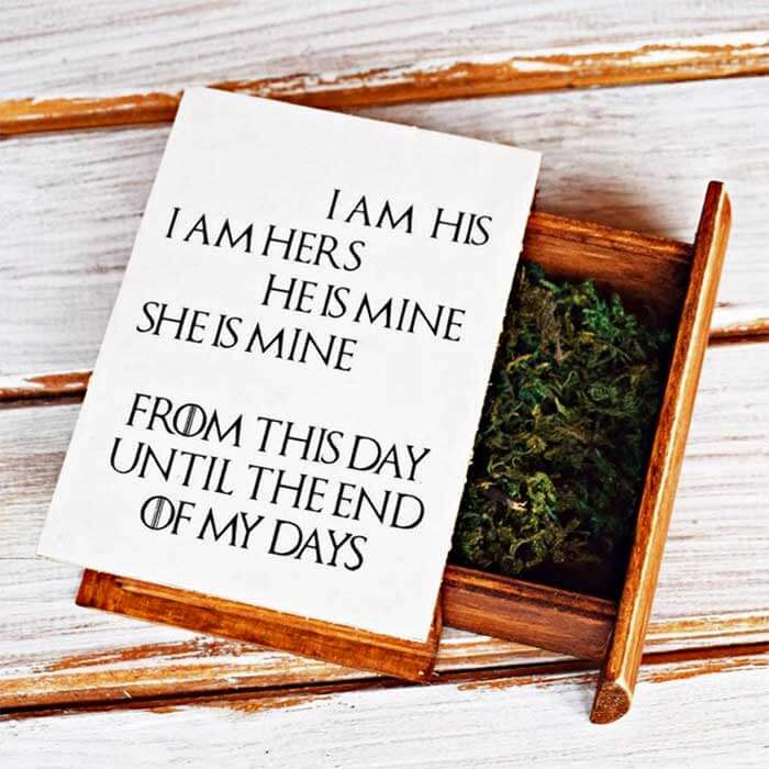 Game of Thrones Hochzeit Die 33 schönsten Inspirationen & Shoppingtipps