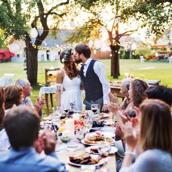 Hochzeit Gartenparty