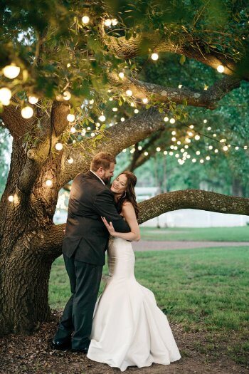 Hochzeitsparty im Garten