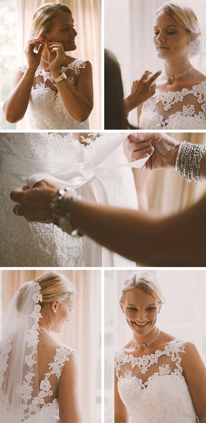 Braut Heiraten am Strand in Holland