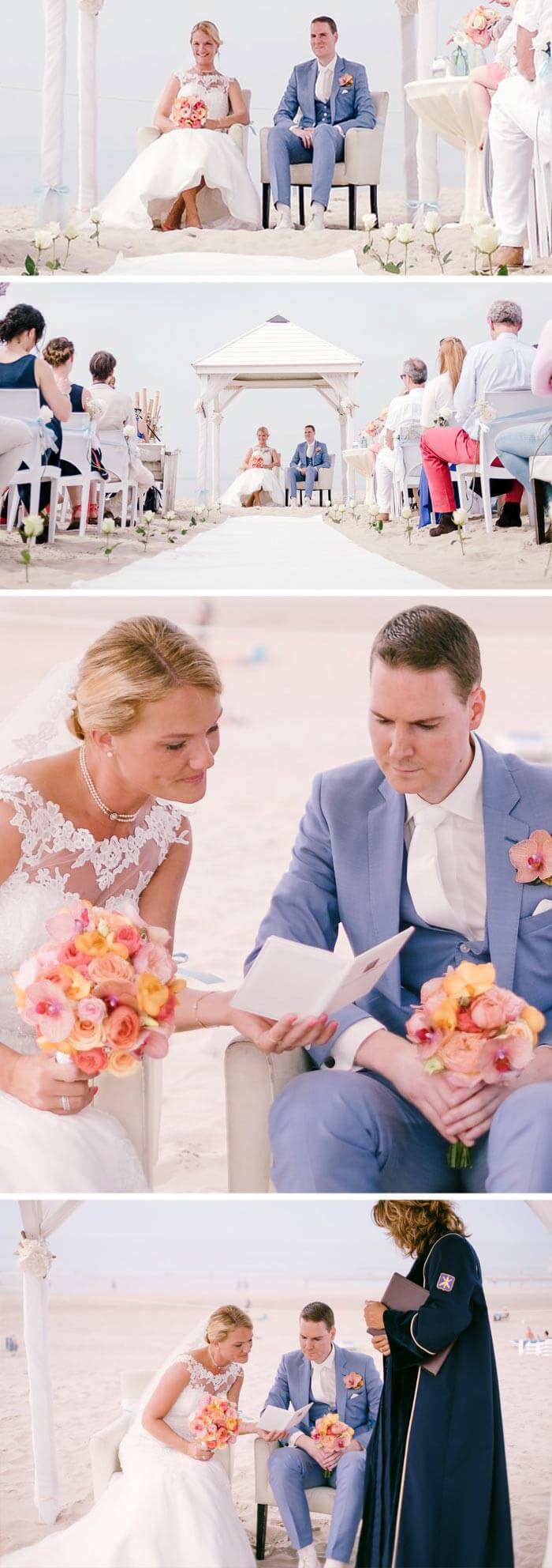 Heiraten in Holland am Strand