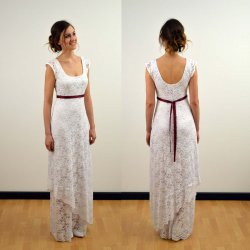 Hippie Brautkleid