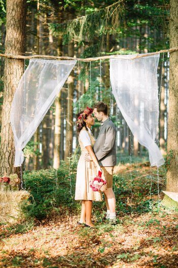 Hochzeit im Grünen