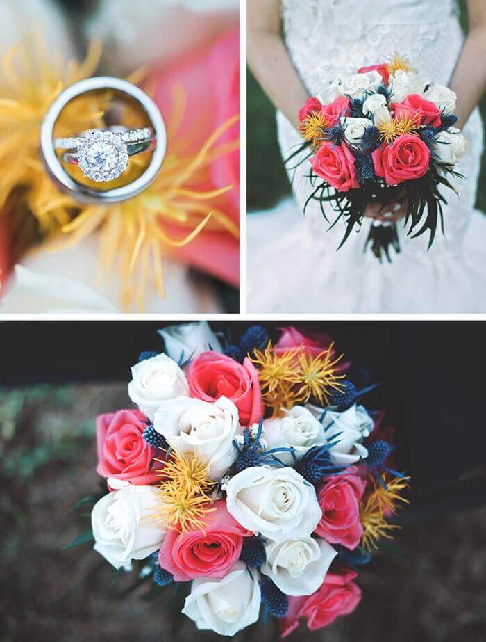 Hochzeit Rosen Strauß