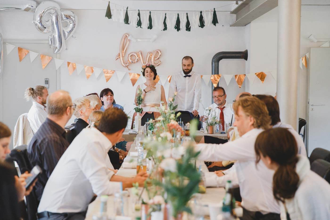 Rosegold Hochzeit