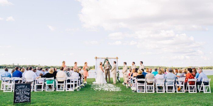 Hochzeit am Wasser