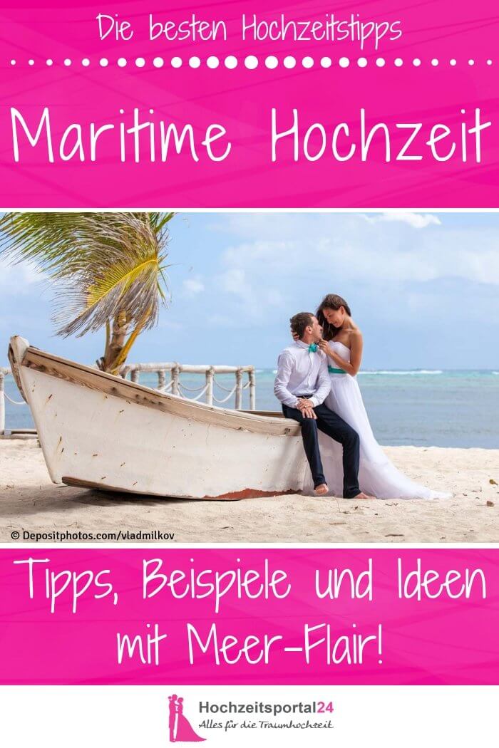 Maritime Hochzeit Ideen