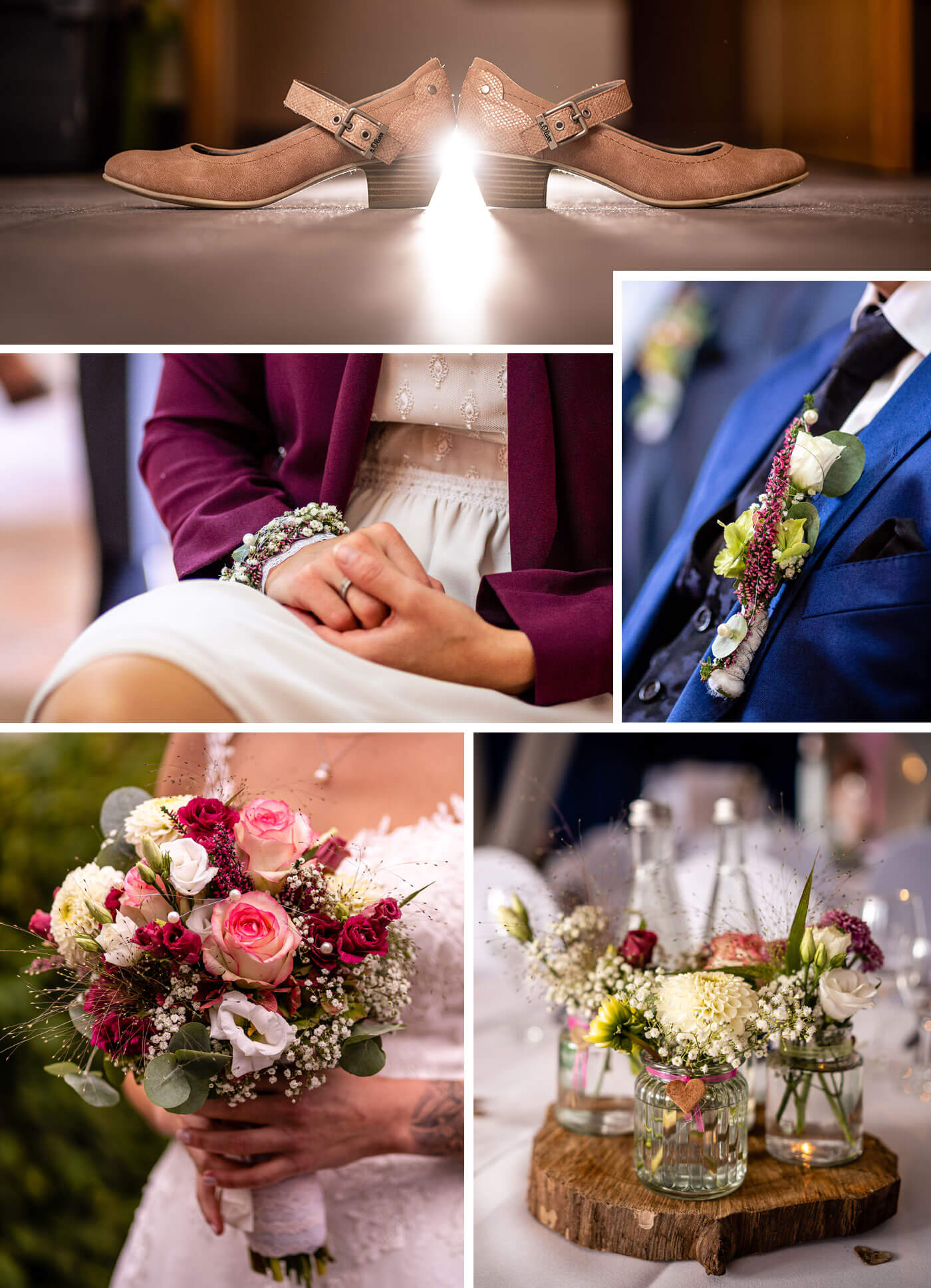 Hochzeitsfotos Details