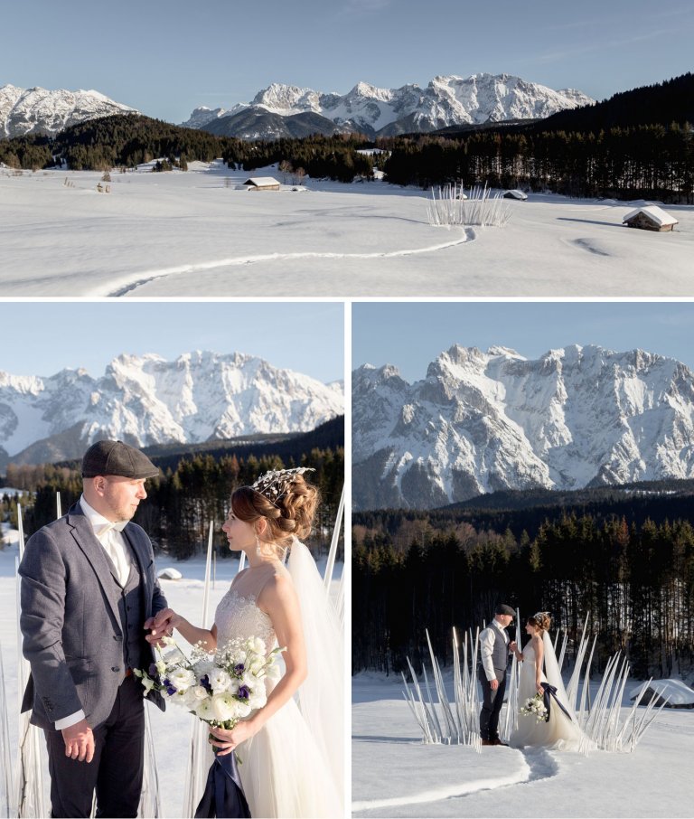 SchneeHochzeit mit vielen Ideen & Hochzeitsbildern Die besten Tipps