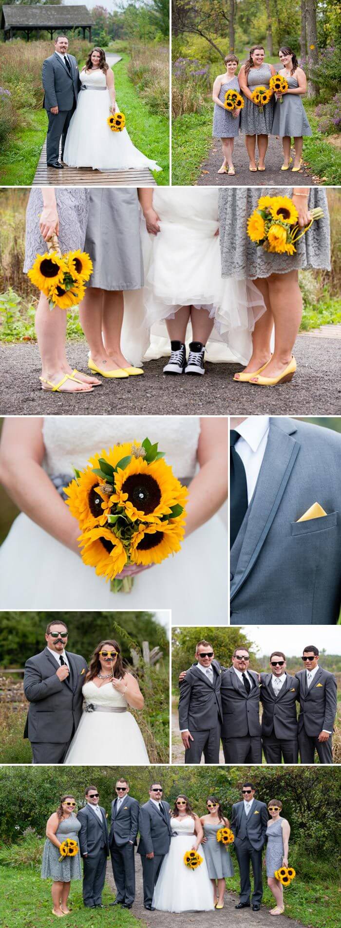 Hochzeit Sonnenblumen