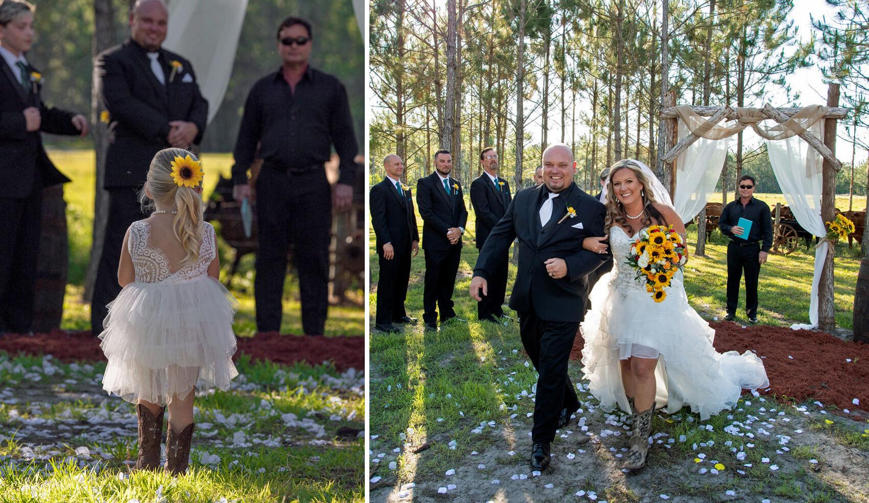 Sonnenblume Hochzeit