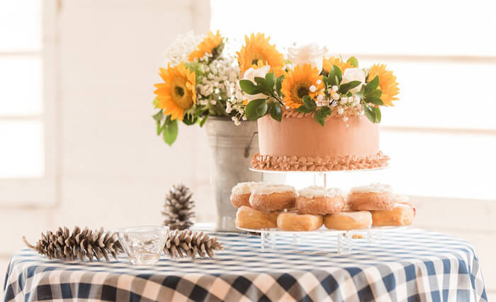 Sonnenblumen Torte