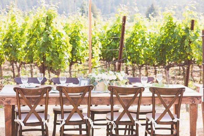 Heiraten auf dem Weingut