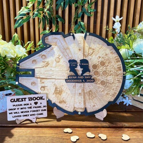 Star Wars Hochzeit Möge die Liebe mit euch sein...