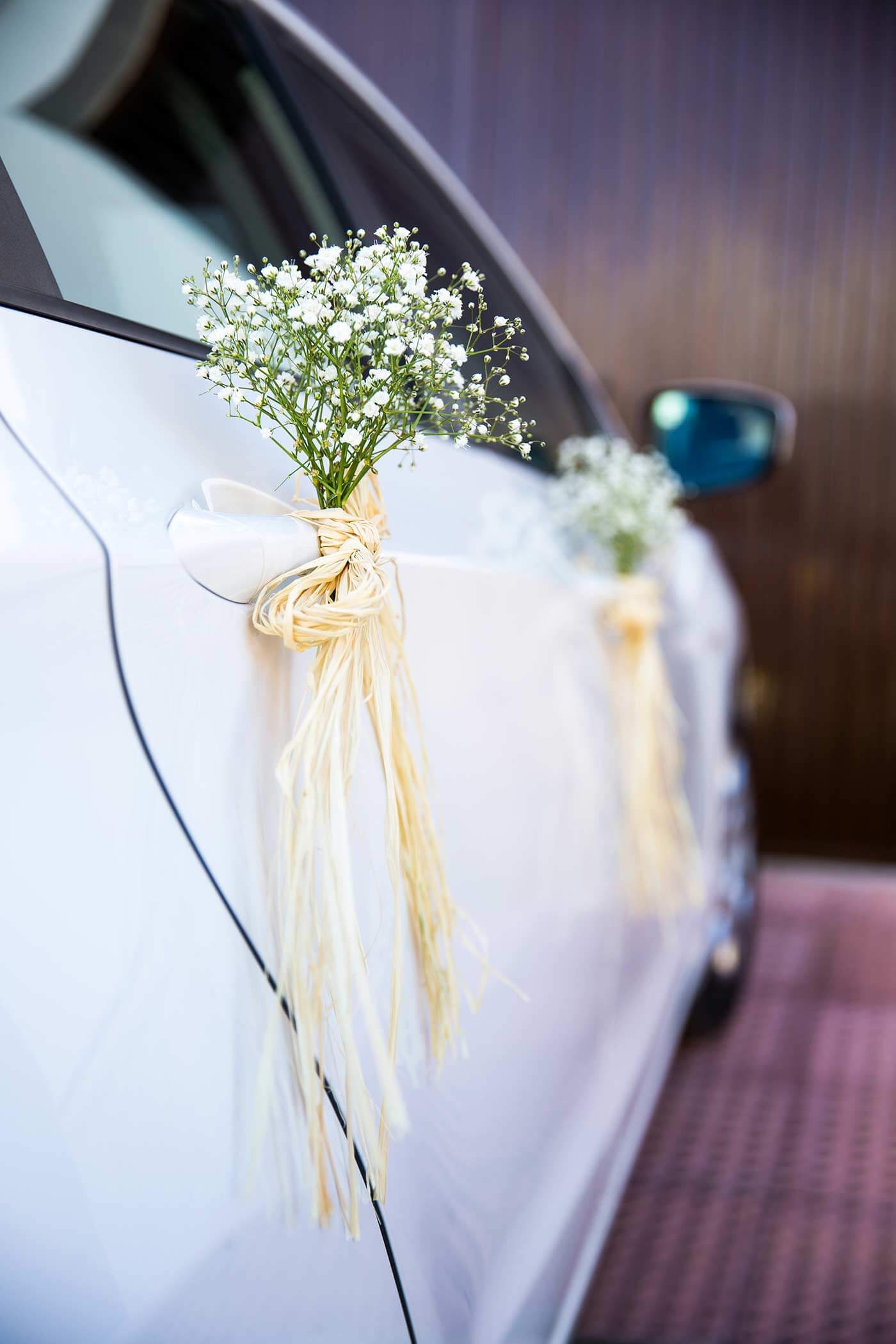 Schleife XXL ~ Auto Geschenk Autoschleife Hochzeit in Hessen - Schauenburg