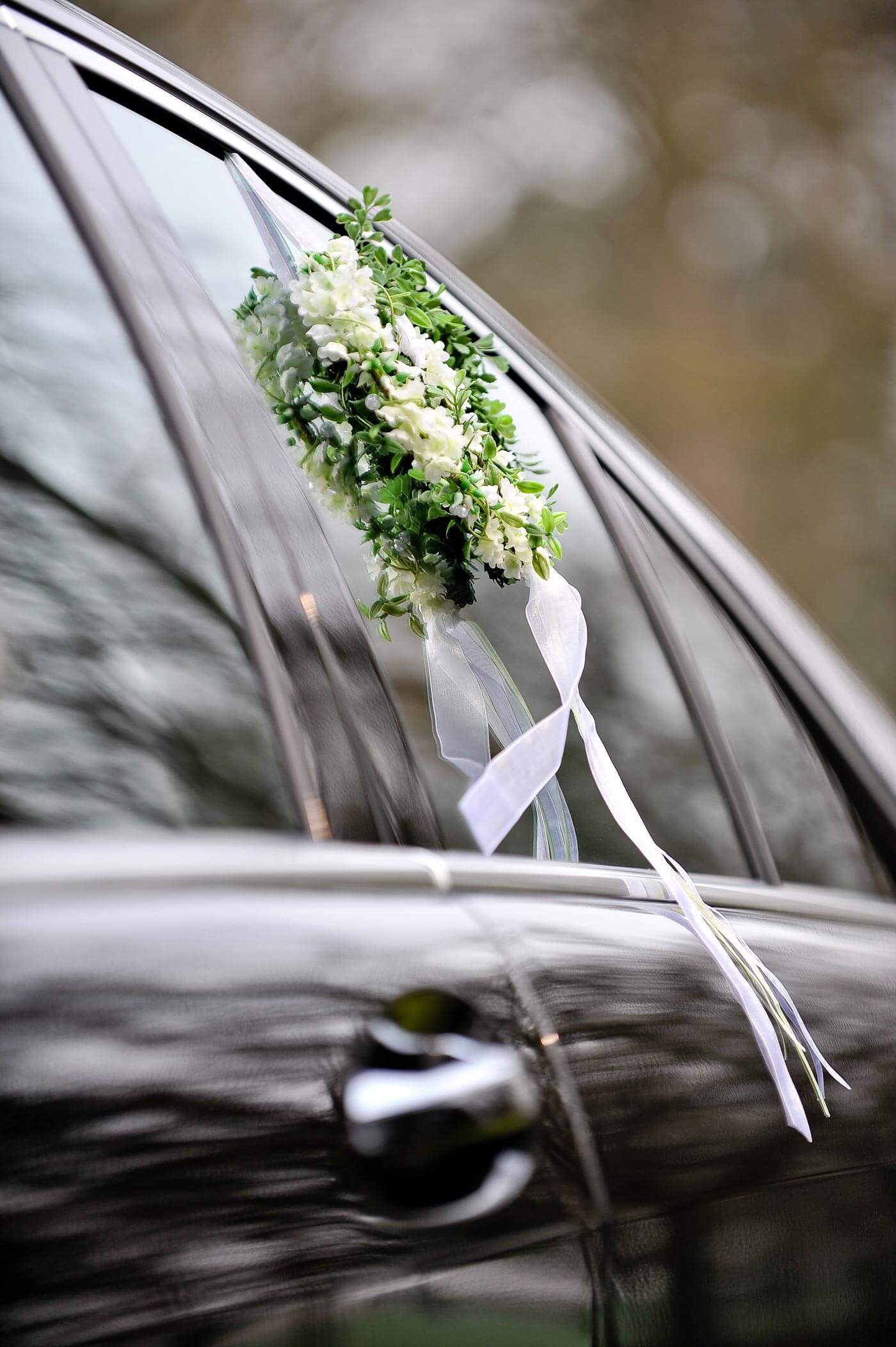 Autodeko Hochzeit: Autoschmuck bestellen