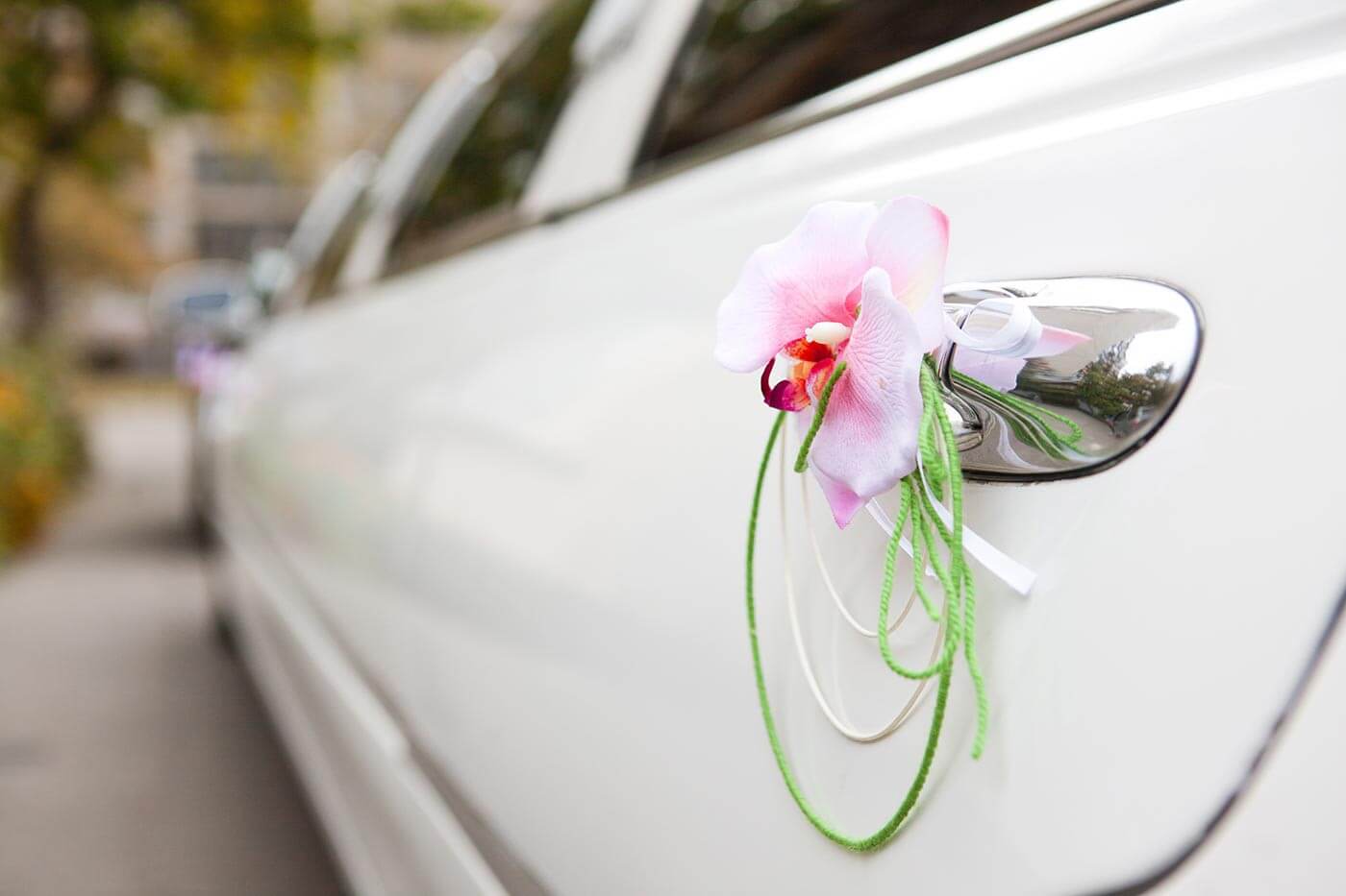 Autoschmuck zur Hochzeit selber basteln