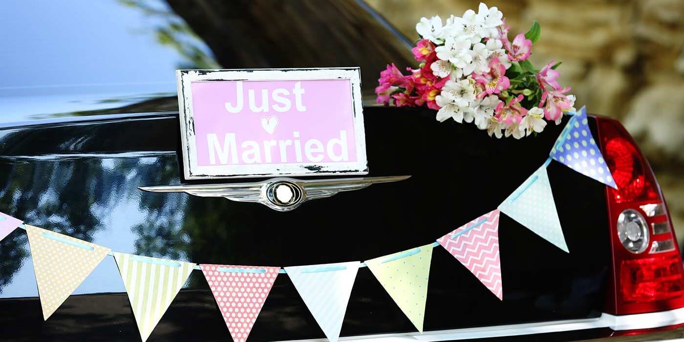 Autoschmuck zur Hochzeit | 55 schne Tipps, Ideen & Beispiele
