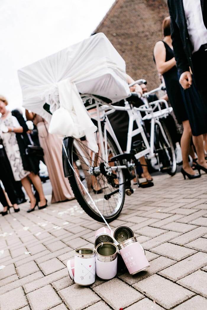 Hochzeit Fahrrad