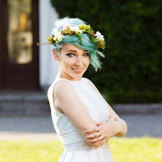 Braut Kurze Haare Bildergalerie Mit Schonen Ideen Inspirationen