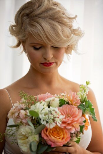 Kurzhaarfrisuren zur Hochzeit