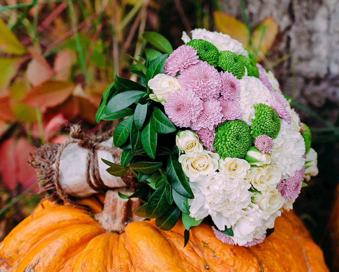 Brautstrauß Herbst Blumen