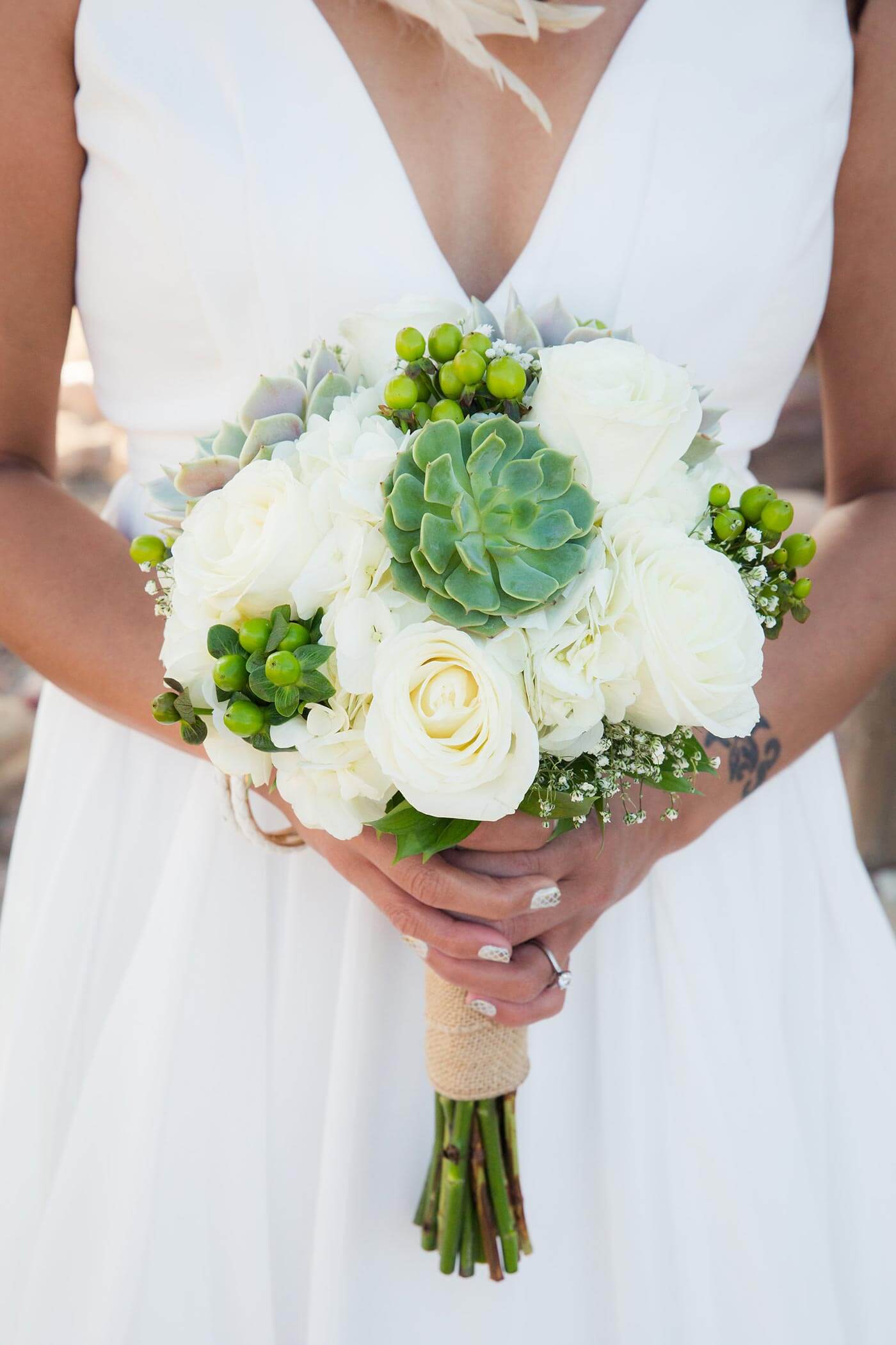 Sukkulenten Hochzeit