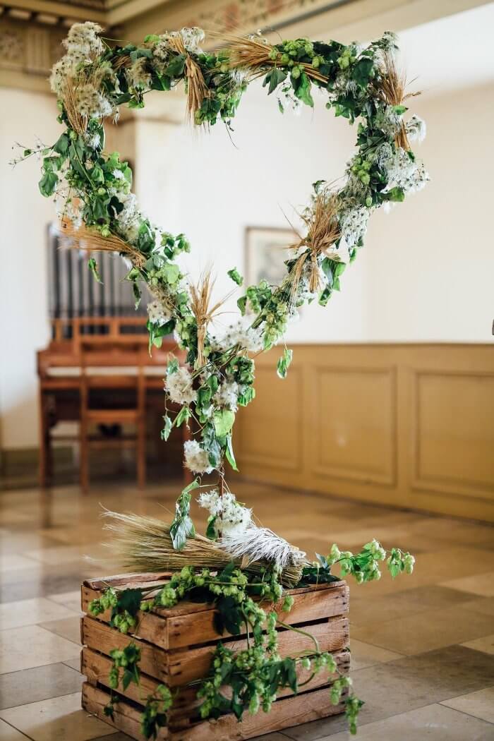 Hochzeit Deko Kirche