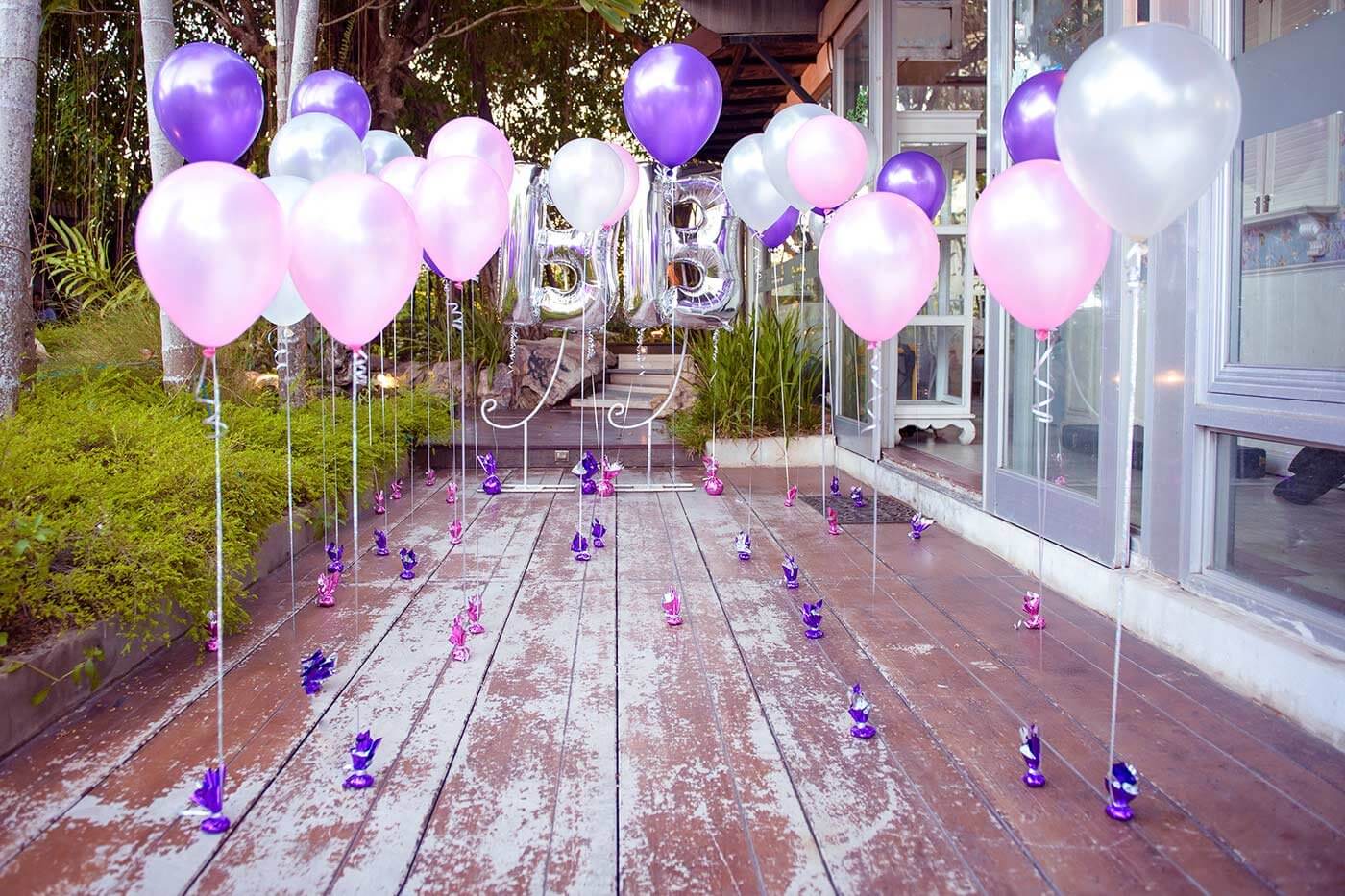 Hochzeitsdeko Luftballons