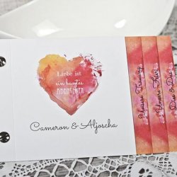 Hochzeitseinladung Aquarell