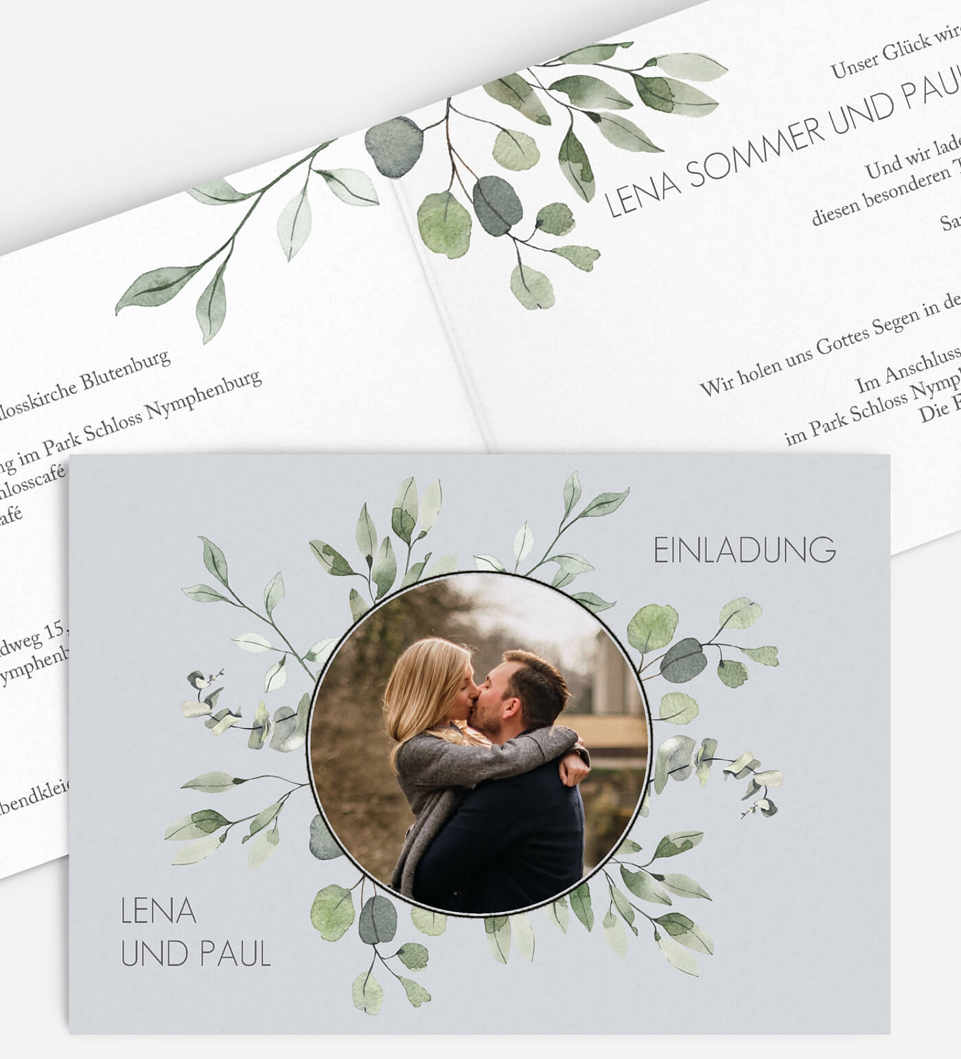 Einladungskarten Hochzeit Eukalyptus | Viele Ideen in der Bildergalerie