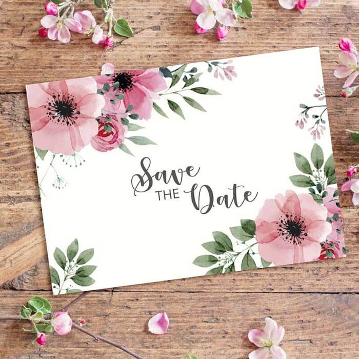 Save the Date Boho