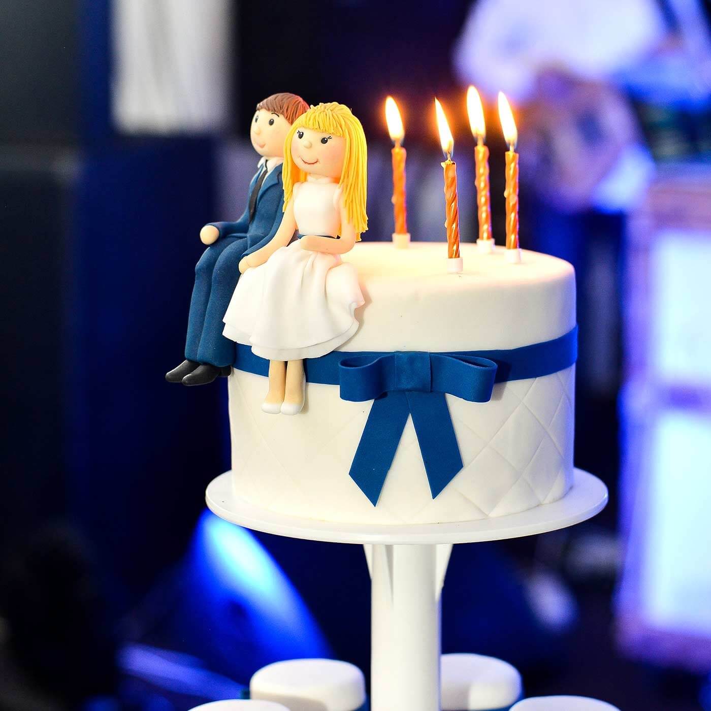 Hochzeitsfiguren Torte