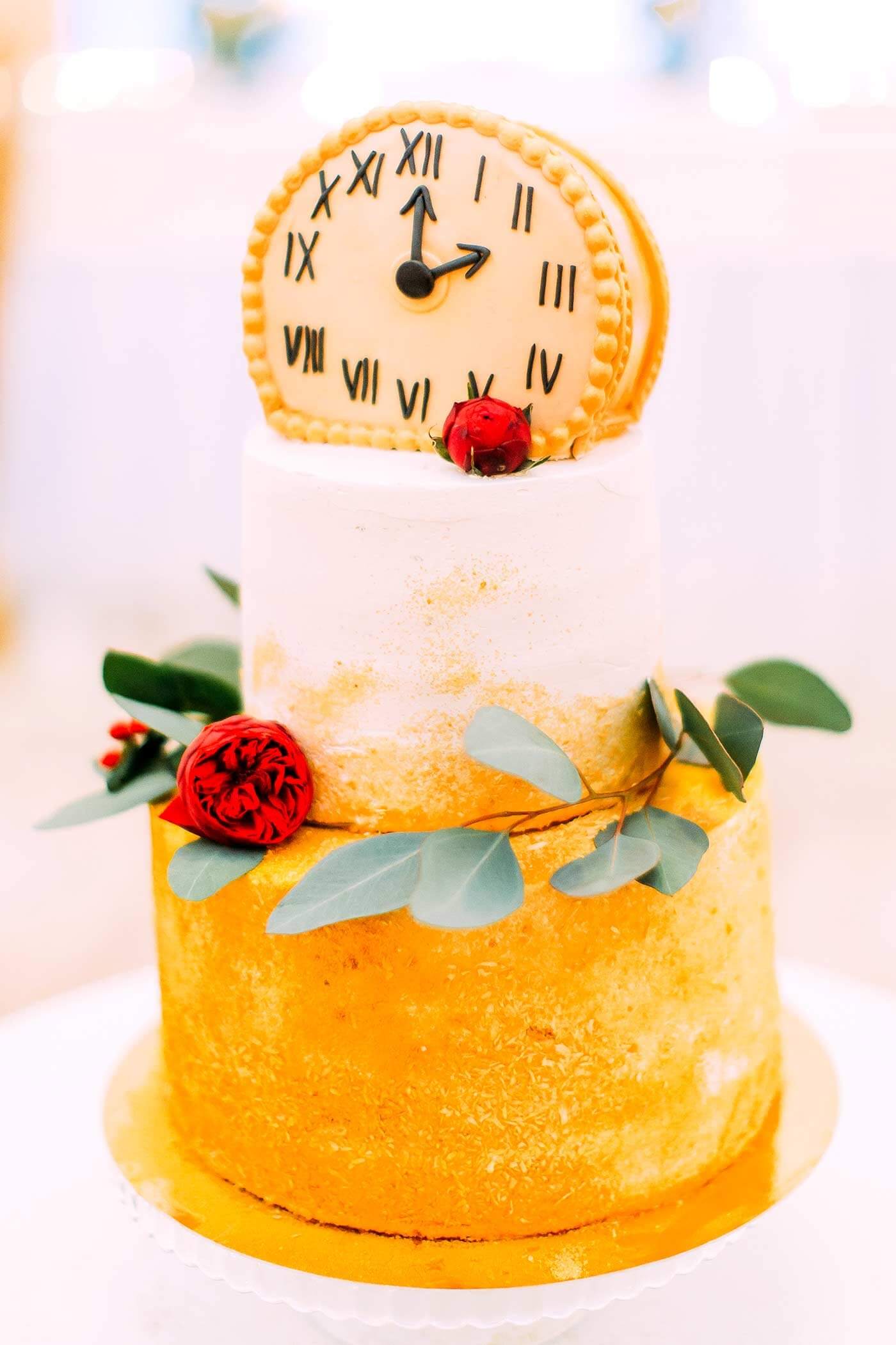 Hochzeitstorte orange