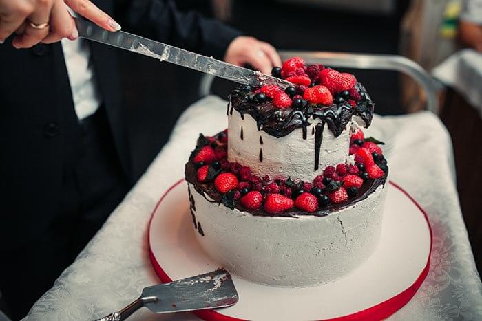 Hochzeitstorte selbstgemacht