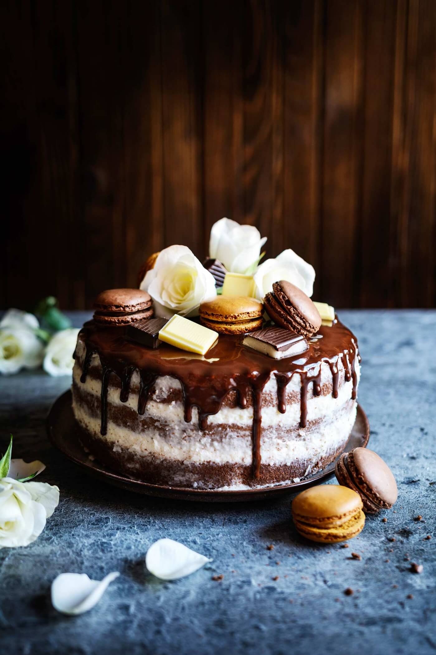 Naked Cake Schoko