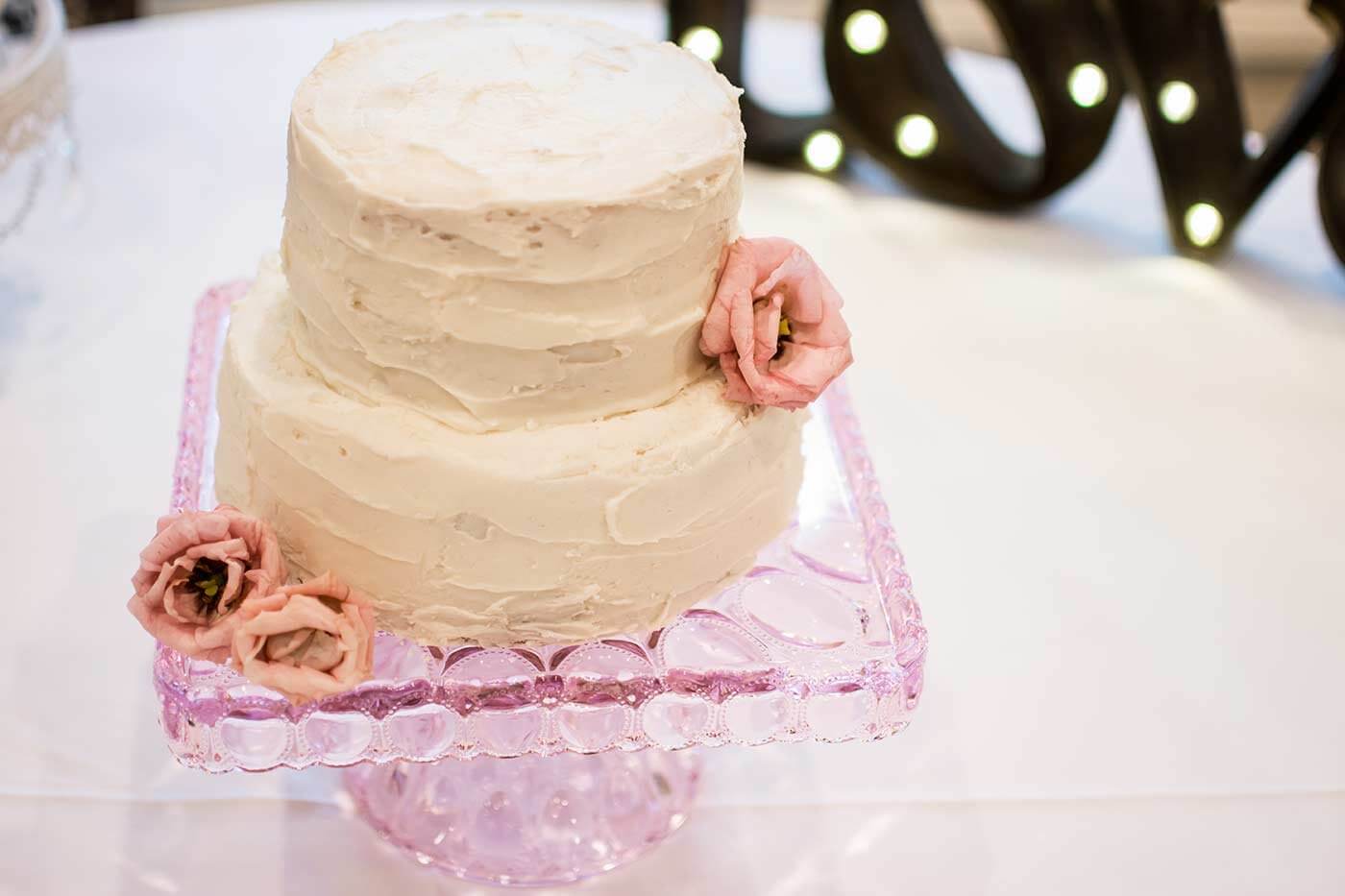 Sahnetorte zur Hochzeit