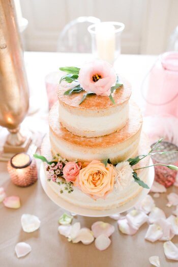 Naked Cake Hochzeitstorte