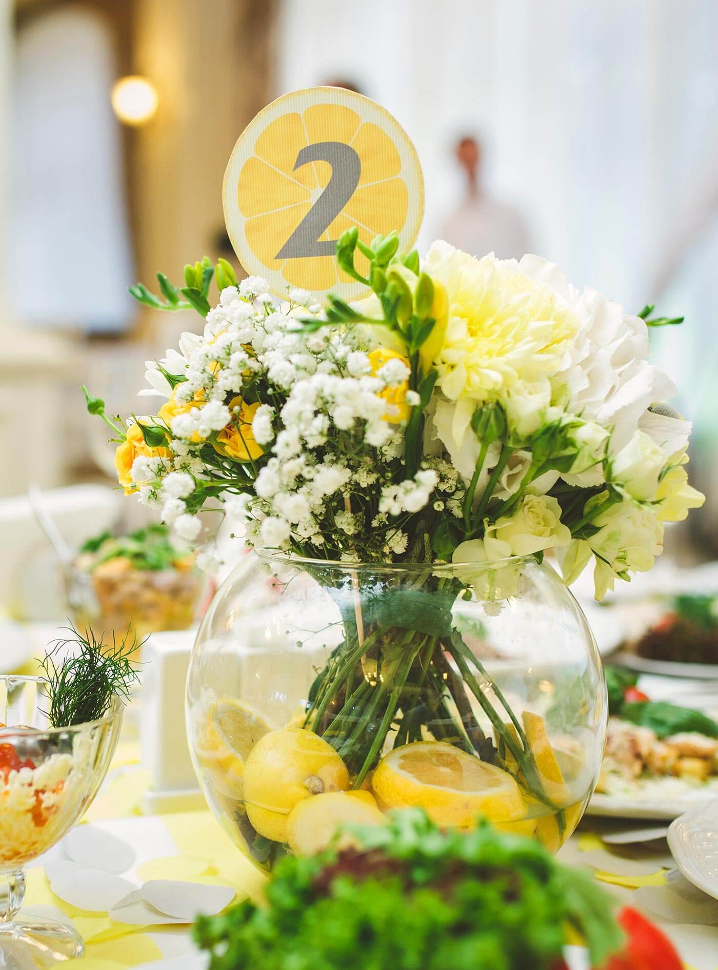Hochzeit Tischnummern