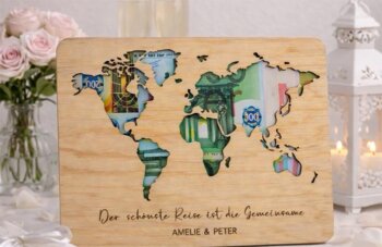 Geldgeschenke originell verpacken Goldene Hochzeit