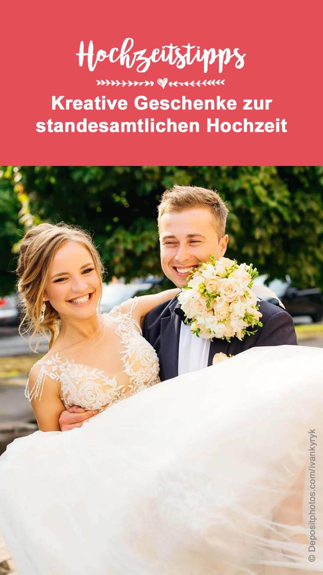 Geschenke zur standesamtlichen Hochzeit