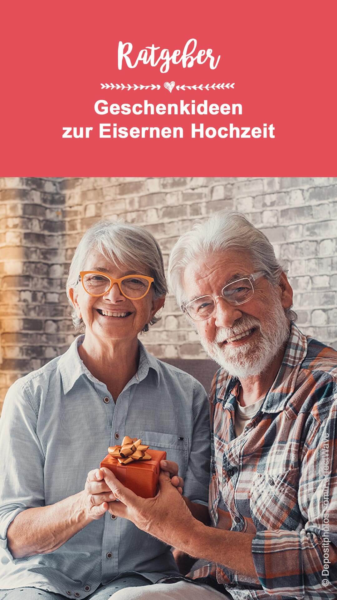 Geschenkideen Eiserne Hochzeit